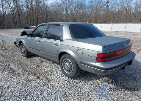 1990 Buick Century Custom z USA, uszkodzony, nr VIN 3G4AH54N2LS607994